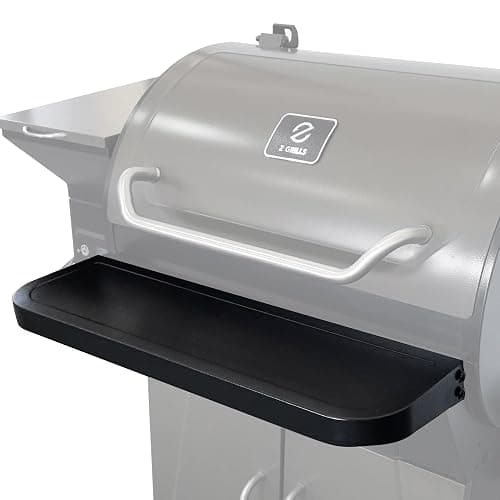 Z GRILLS Folding Front Shelf for 700 Series Pellet Grills, Steel Grill Accessory for Outdoor BBQ, Food Prep and Extra Storage - Image 1