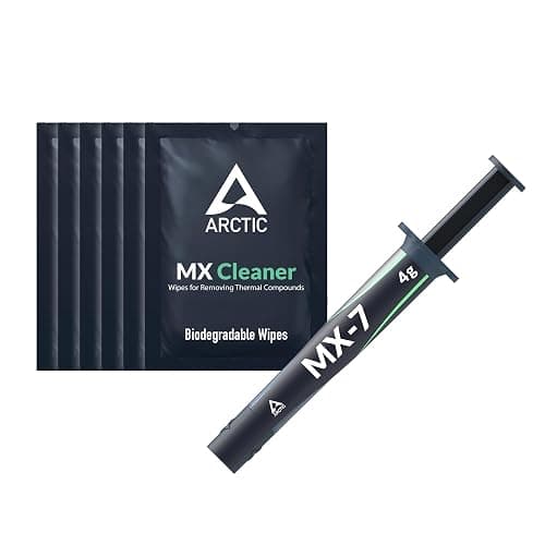 ARCTIC MX-7 (4 g, incl. MX-Cleaner) - Ultimate Performance Thermal Paste | For CPU, consoles, processors, graphics cards, laptops, high conductivity, long life, non-conductive&capacitive - Image 1