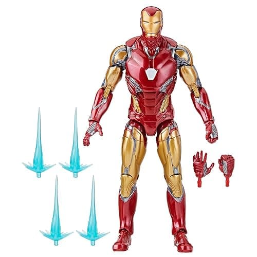Marvel Legends Series Iron Man Mark LXXXV Avengers: Endgame 6 Inch Action Figure, Red | Marvel Legends Studios 6 Inch Action Figure Avengers Endgame - Iron Man Mark LXXXV - Image 1