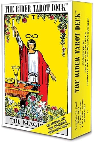 The Rider Tarot Deck®: The Authentic Rider-Waite® Tarot Deck with Instruction Booklet, Essential for Tarot Beginners & Expert Readers - Image 1
