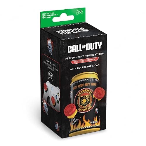 KontrolFreek Call of Duty® Deadshot Daiquiri Performance Thumbsticks™ - Collector’s Can Edition - CoD DeadShot Perk Xbox Kit - Image 1