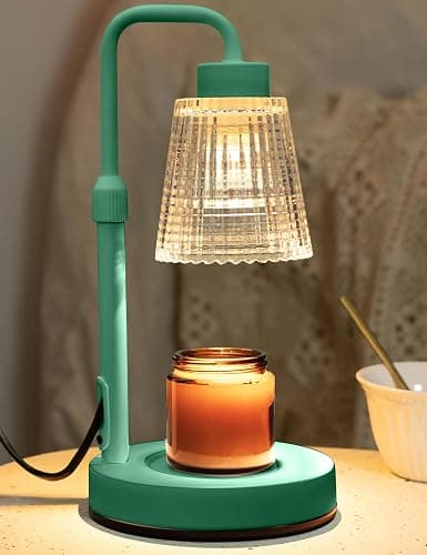 GODONLIF Candle Warmer Lamp with Timer Dimmable, Adjustable Height, House Warming Gifts New Home Room Decor, Birthday Gifts for Women Mom, Wax Warmer Lamp for Jar Candles with 2 Bulbs - Image 1