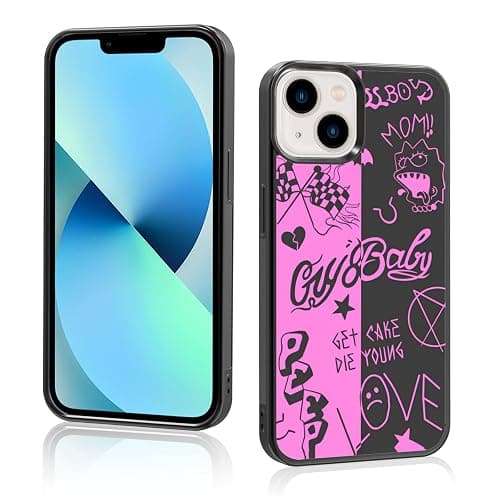MMYAJT Lil Rip Simpsons Collage Phone Case Compatible with iPhone 16 15 14 13 12 11 Plus Pro Max Mini Xr Xs Max,TPU iPhone Case Shockproof Peep Gallery Hell Boy Phone Cover Gift for Boy Girl Men Women - Image 1