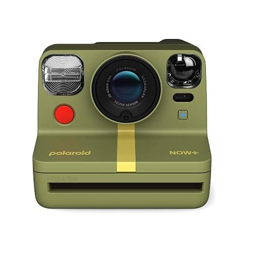 Polaroid Now+ 2nd Generation I-Type Instant Film Bluetooth Connected App Controlled Camera - Forest Green (9075) - Image 1