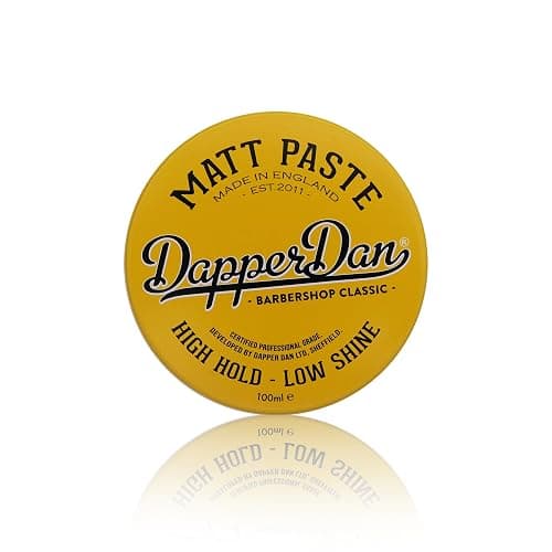Dapper Dan Matt Paste, High Hold Low Shine Hair Paste for Men, Adds Texture with Flexible Hold for All Styles, Vintage Cologne Fragrance, 1 x 100ml - Image 1