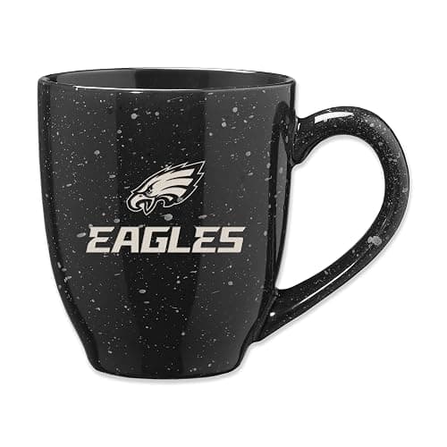 Rico Industries NFL Football 16 oz Team Color Laser Engraved Speckled Ceramic Coffee Mug - Image 1