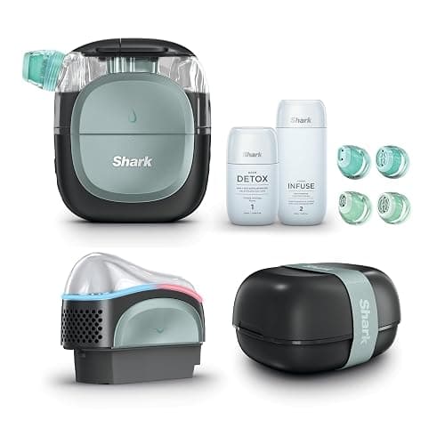 Shark FacialPro Glow at-Home Hydro-Powered Facial System with DePuffi Hot & Cold Therapy – Professional Spa Skincare Device for Pore Cleansing, Hydration, & Radiant Glow, Black, FH320BK - Image 1