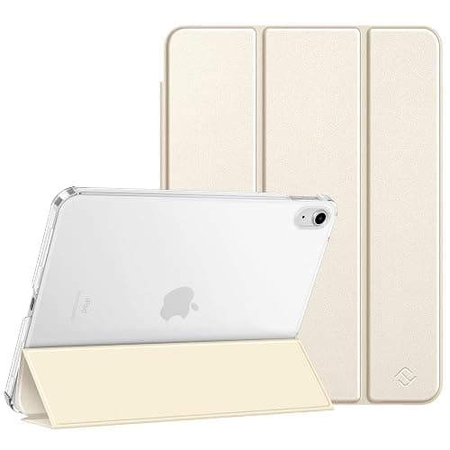 Fintie Hülle für iPad 11. Generation 2025 11 Zoll (A16), iPad 10. Generation 10.9 Zoll 2022 - Ultradünn Schutzhülle mit transparenter Rückseite Abdeckung Case Cover, Auto Schlaf/Wach, Starlight - Image 1