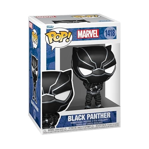 Funko Pop! Marvel: New Classic - Black Panther - Collectable Vinyl Figure - Gift Idea - Official Merchandise - Toys for Kids & Adults - Comic Books Fans - Model Figure for Collectors - Image 1