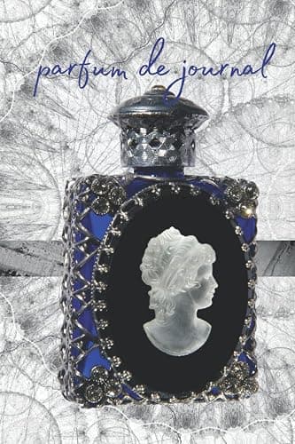 parfum de journal: one-of-a-kind journal, vintage perfume bottle with different embellishments on every page - Image 1