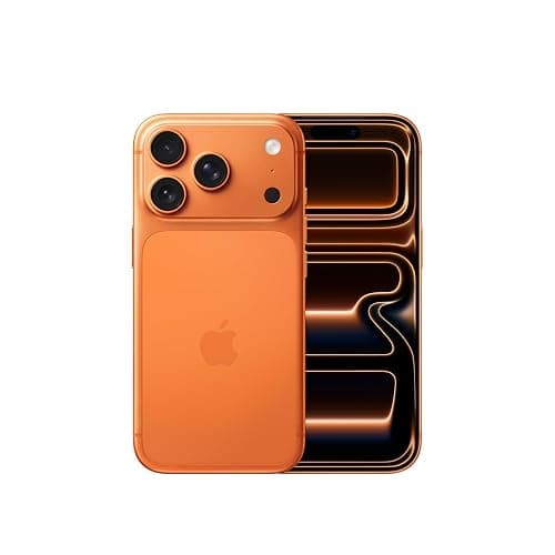 Apple iPhone 17 Pro 256 Go : Écran 6,3 pouces avec ProMotion jusqu’à 120 Hz, Puce A19 Pro, Autonomie prodigieuse, Système caméra Pro Fusion avec caméra avant Center Stage ; Orange cosmique - Image 1