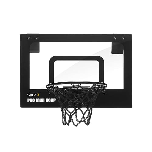 SKLZ Pro Mini Indoor Basketball Hoop - Over The Door – Portable - Great For Home, Dorms, Offices, and Gifts - Image 1