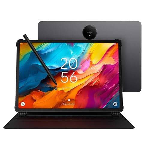 TCL NXTPAPER 14 Android Tablet, 14.3" Paper-Like Display Drawing Pad & Digital Notebook with 4096-Level Stylus & Flip Case, 8+8GB RAM, 256GB Storage, 10000mAh Battery, Multi-Window, Gray - Image 1