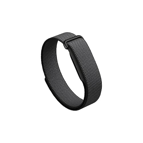 Google Fitbit Air - Screenless Activity Tracker with Fitness, Heart Rate, and Sleep Tracking - Personalized AI-Powered Coaching - Up to 7 Days’ Battery Life - Works with iOS and Android - Obsidian - Image 1