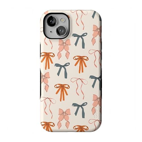 Casely iPhone 15 Case | Gourdy Girlie | Harvest Bows | Compatible with MagSafe | Bold Protective Design - Image 1