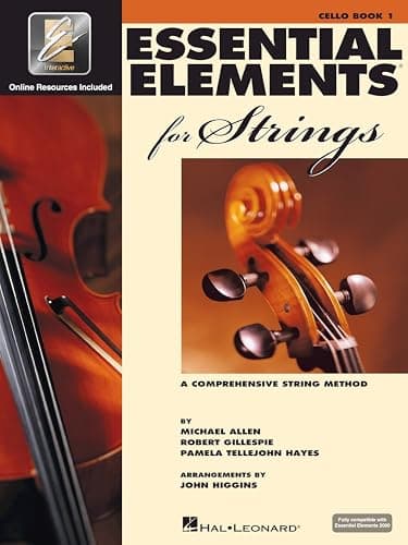Essential Elements for Strings – Book 1 with EEi | Cello Sheet Music and Online Audio | Hal Leonard Essential Elements Series - Paperback - Image 1