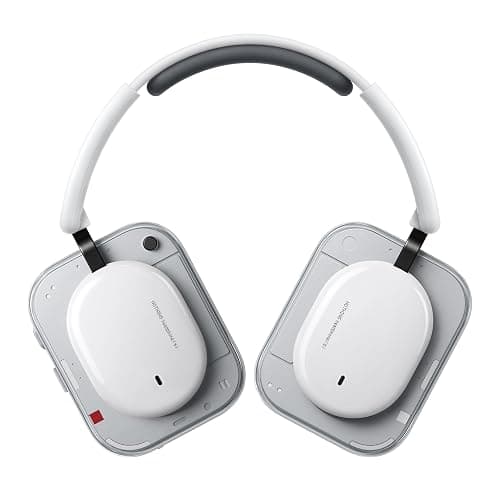 Nothing Headphone (a) 2026 New, Adaptive Active Noise Cancelling Headphones, Wireless Over Ear Bluetooth 5.4 ANC Headset with LDAC Hi-Res, 5 HD Mics Ultra Bass via APP, 135 Hours Playtime, White - Image 1