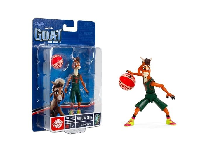 Jada Toys Goat Will Harris (Thorns Uniform Version) Action Figure 5" Scale Collectible with Roarball Accessory - Image 1