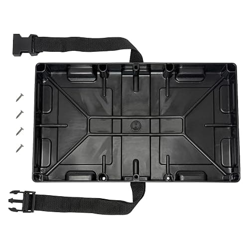 Automotive, Marine, Boat, RV Battery Tray - Group 29/31 Series with Strap, Battery Holder (29/31 Series) - Image 1