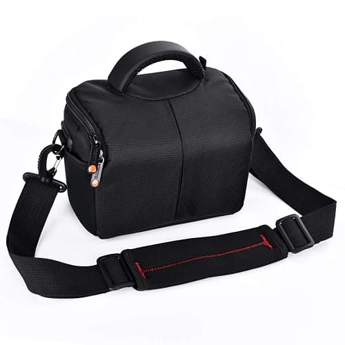 FOSOTO Waterproof Anti-shock Camera Case Bag Compatible for Canon Powershot SX540 SX530 SX60 SX420 HS M5,Nikon Coolpix L340 B500 B700 L330 L840 P610,Panasonic LUMIX,Sony a6000 Digital Camera - Image 1