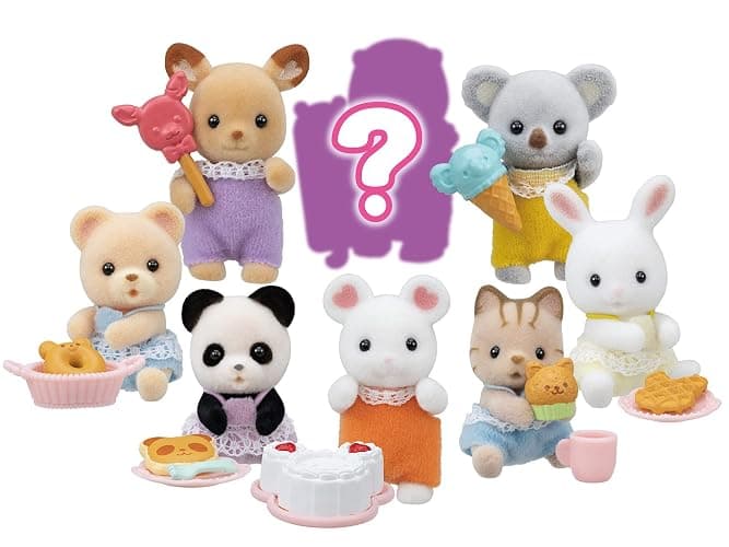 Calico Critters Baby Treats Series Blind Bags, Surprise Set Including Doll Figure and Accessory - Image 1