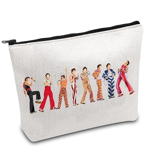 Singer Inspired Makeup Bag Singer Merch Makeup Bag Singer Song Lover Fans Zipper Pouch Music Lovers Gifts (H-Singer UK) - Image 1