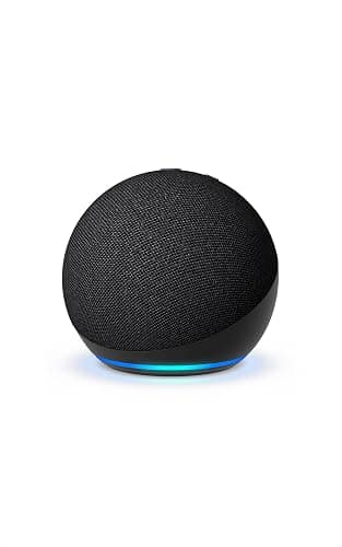 Like-New Amazon Echo Dot, Vibrant sounding Alexa speaker, Great for bedrooms, dining rooms and offices, Charcoal - Image 1