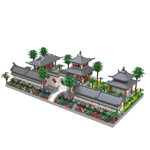 Kadablk Architecture Chinese Style of Suzhou Garden,Set 1 Front Courtyard, Micro Block,Classical Famous Building Block Set,4222 PCS for Adults and Teens - Image 1