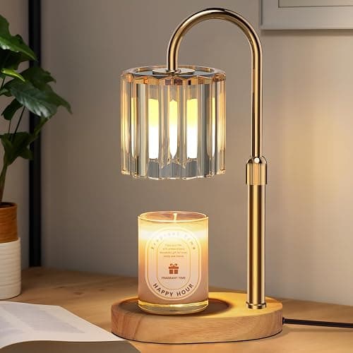 Lukasa Candle Warmer Lamp, with Timer Dimmer Adjustable Height, Birthday Gifts for Women Men, Mother's Day Gifts for Mom, Wax Melt Warmer for Home Decor Room Decor, Thanksgiving Gifts Christmas - Image 1