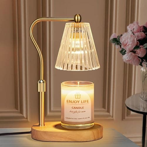 seenlast Candle Warmer Lamp with Timer Dimmer Adjustable Height for New Home Bedroom,Mothers Day Gifts,Vintage Home Decor for Scented Jar - Image 1