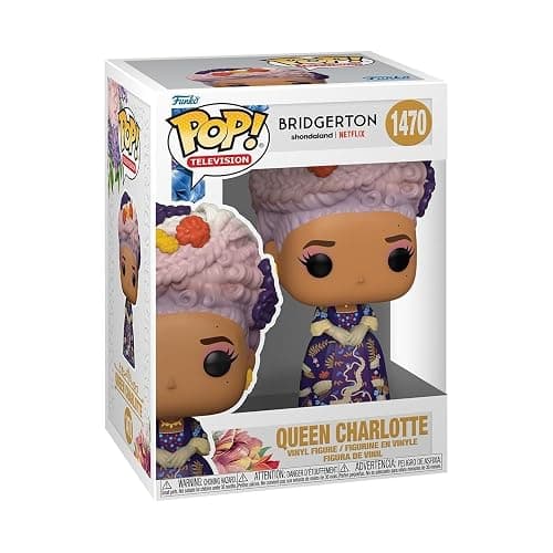 Funko Pop! TV: Bridgerton - Queen Charlotte - Figura in Vinile da Collezione - Idea Regalo - Merchandising Ufficiale - Giocattoli per Bambini e Adulti - TV Fans - Figura per i Collezionisti - Image 1