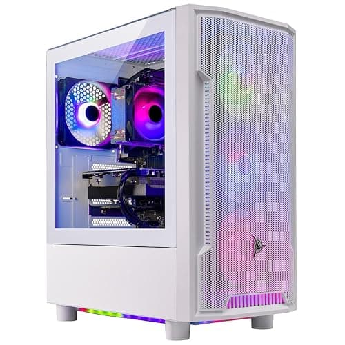 Skytech Gaming Archangel Gaming PC, Intel i5 14400F 2.5GHz, NVIDIA RTX 5060, 1TB NVMe SSD, 32GB DDR4 RAM 3200, 650W Gold PSU, Wi-Fi, Win 11, Desktop - Image 1