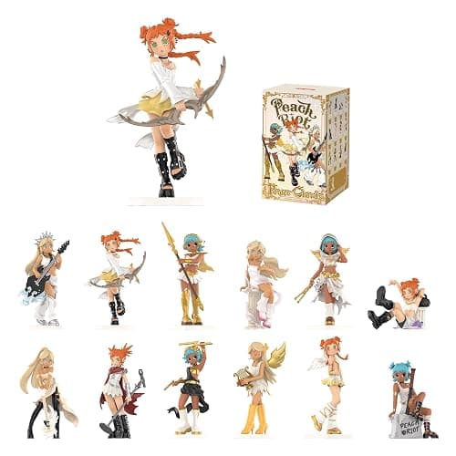 POP MART Peach Riot Power Chords Series Blind Box Figures, Single Box | Collectible Toys, Home Decorations, Holiday Birthday Gifts for Kids Adults - Image 1