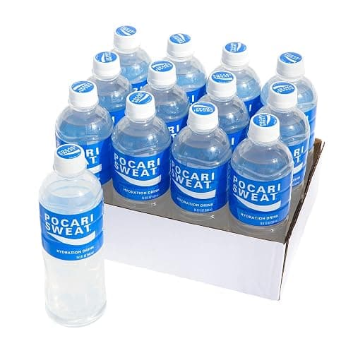 Pocari Sweat PET Bottles - The Water and Electrolytes that Your Body Needs, Japans Favorite Hydration Drink, Now in the USA, Clear, 500 ml, 12 Pack - Image 1