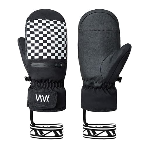 VXW Winter Snowboard &Ski Mittens for Extreme Cold Weather, Waterproof & Windproof 3M Mittens for Snowboarding Skiing in Cold Weather - Image 1