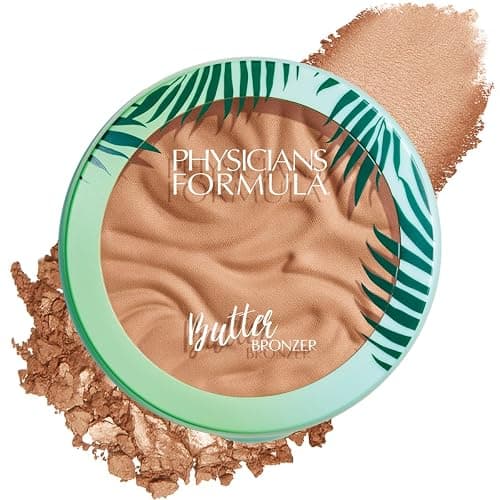 Physicians Formula Murumuru Butter Bronzer, Moisturizing, Nourishing Murumuru Butter for Silky Glow, Dermatologist Tested, Hypoallergenic, Vegan & Cruelty-Free - Sunkissed Bronzer - Image 1