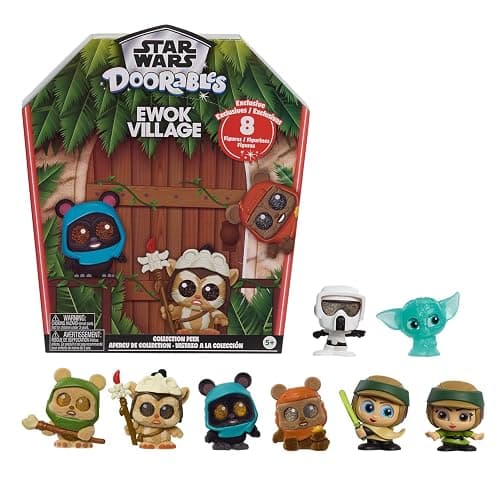 Star Wars™ Doorables Ewok Village Collection Peek, Collectible Figures, Kids Toys for Ages 5 Up by Just Play - Image 1