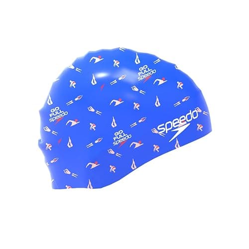 Speedo Unisex Adult Silicone Swim Cap - Image 1