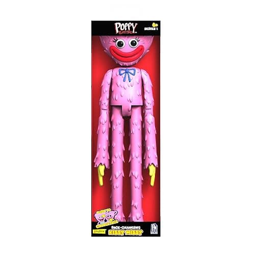 Bizak Poppy Playtime Kissy Missy 30 cm Articulated Action Figure with Double-Sided Video Game (64230015) - Image 1