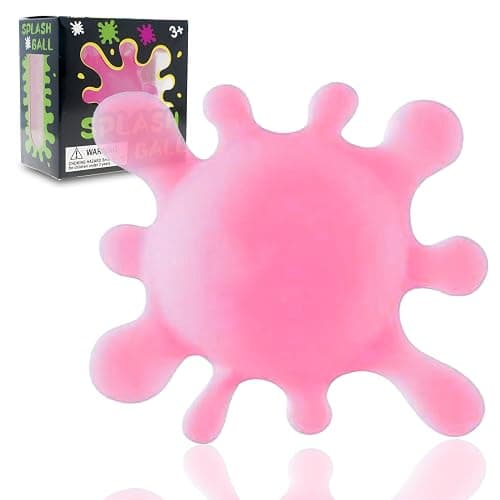 Spectacular Splat-Tastic Squishy Toy, Stress Splat Toy, Gel Filled Fidget Toys for Kids Stress Relief - High Density Squeeze Balls for Students Calming,Ideal Gifts for Kids, Birthday & Christmas - Image 1