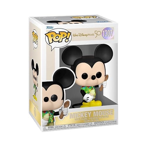 Funko Pop! Disney: WDW 50th - Aloha Mickey Mouse - Disney World 50th Anniversary - Collectable Vinyl Figure - Gift Idea - Official Merchandise - Toys for Kids & Adults - Movies Fans - Image 1