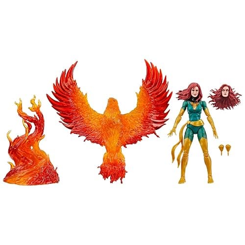 Marvel Legends Series Jean Grey with Phoenix Force Display, Deluxe X-Men Comics Collectible 6-Inch Action Figure - Image 1