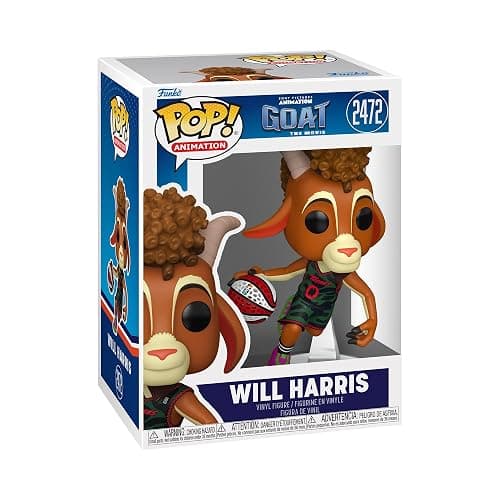 Funko Pop! Animation: Goat- Will Harris - Collectable Vinyl Figure - Gift Idea - Official Merchandise - Toys for Kids & Adults - Sports Fans - Model Figure for Collectors and Display - Image 1