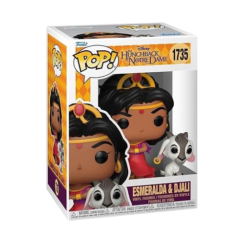 Funko POP! & Buddy: Disney Hunchback of Notre Dame - Esmeralda and Djali | Official Merch - Collectable Vinyl Figurine for Shelf Display - Birthday Gift Idea for Fans and Collectors - Image 1