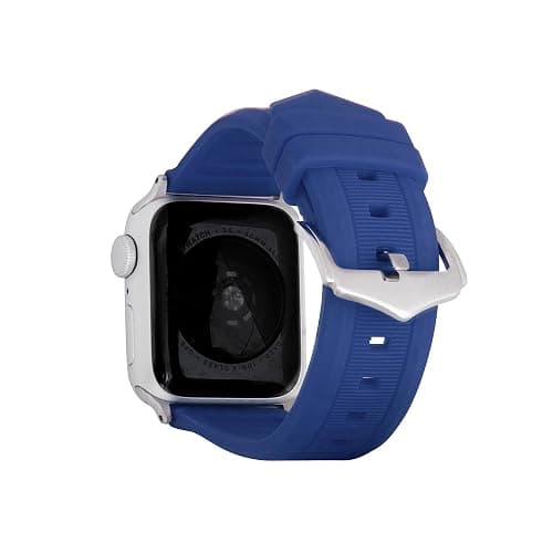 Bandini Silicone/Rubber Strap for Apple Watch Band Series 11 10 9 8, 7, 6, 5, 4, 3, 2, 1, Ultra 49mm & iWatch - Waterproof - Many Colors - 46mm 45mm 42mm 44mm 41mm 40mm 38mm 49mm & Ultra 3, 2 & 1 - Image 1