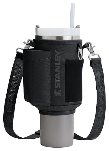STANLEY All Day Quencher Carry All for 40 oz Tumbler with Handle | Crossbody Bag with Phone Holder Pocket, Card Sleeve & Detachable Strap | Water Bottle Carrier Bag | BPA-Free | - Image 1