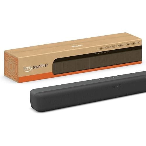 Amazon Fire TV Soundbar, 2.0-Lautsprecher mit DTS Virtual:X und Dolby Audio sowie Bluetooth-Unterstützung - Image 1