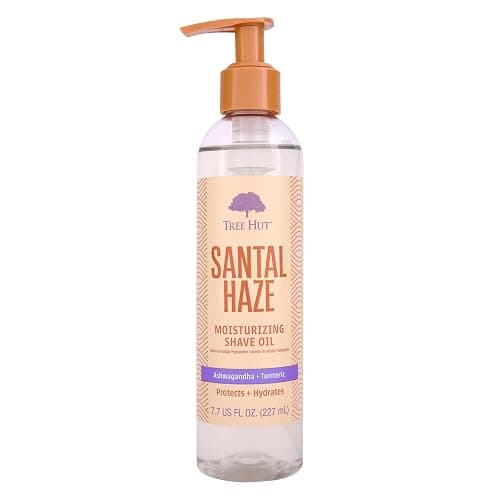 Tree Hut Shave Oil Santal Haze, Moisturizing, Gel-to-Oil Formula, Ultra Hydrating Barrier for a Close, Smooth Shave, For All Skin Types, 7.7 fl oz - Image 1