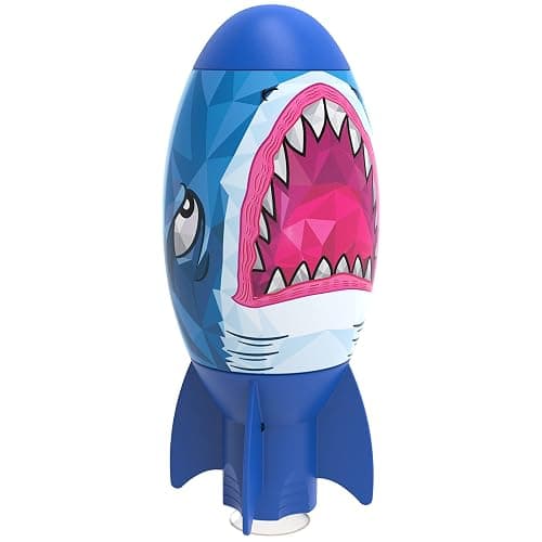 SwimWays Shark Rocket, Kids Pool Accessories & Torpedo Pool Toys, Water Rocket Outdoor Games for The Swimming Pool, Lake & Beach for Kids Ages 5 & Up - Image 1