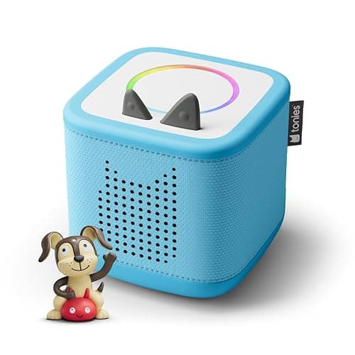 Toniebox 2 Audio Player Starter Set for Kids 1+, Sky Blue | Portable Screen-free Audio Player | Stories, Music, Games | Playtime Puppy: Favorite Children’s Songs | Gift for Kids 1-12+ - Image 1